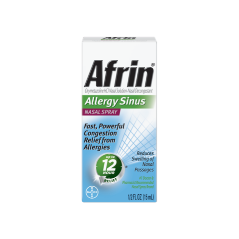 Relieve Sinus Pressure with Afrin Sinus Nasal Spray Afrin