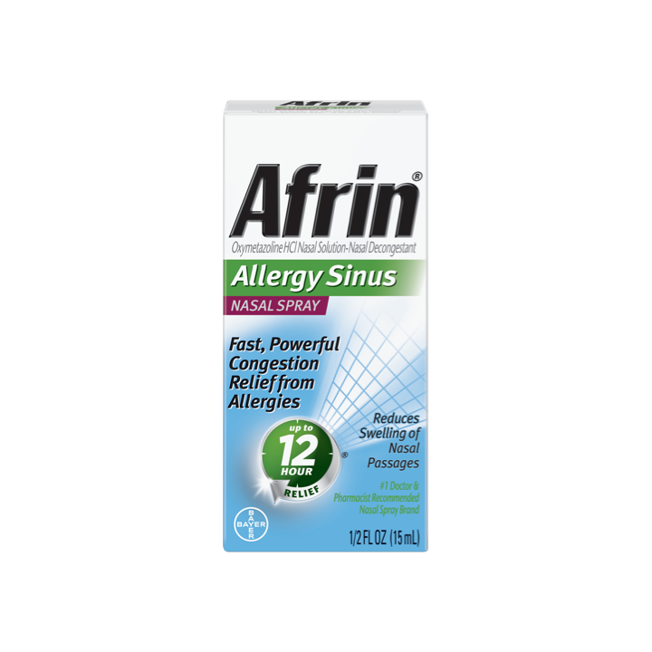Sinus decongestant sale spray