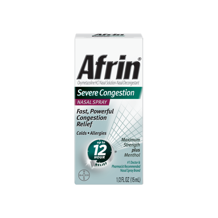Stuffy nose sale spray